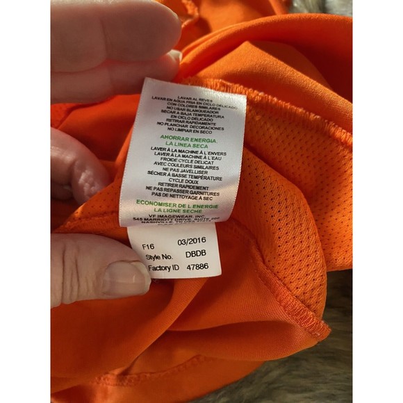 Denver Broncos L Ladies Top Large Rhinestone Plus Funny Hat Visor Jersey Shirt - Picture 13 of 14